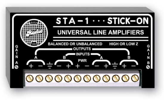 Double amplificateur de ligne - RDL STA-1