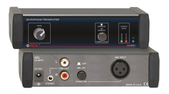 Préamplificateur microphone - RDL EZ-MPA1X