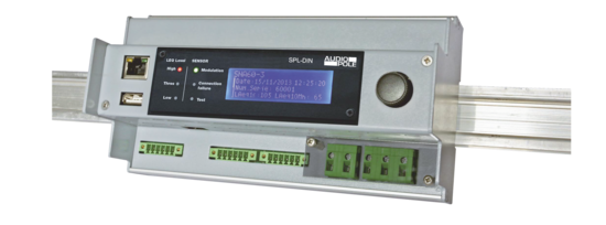 Contrôleur de niveau sonore avec capteur - Audiopole SPL-DIN