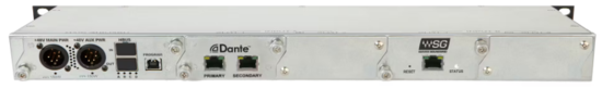 Convertisseur 1U WSG vers Dante 64x64 canaux