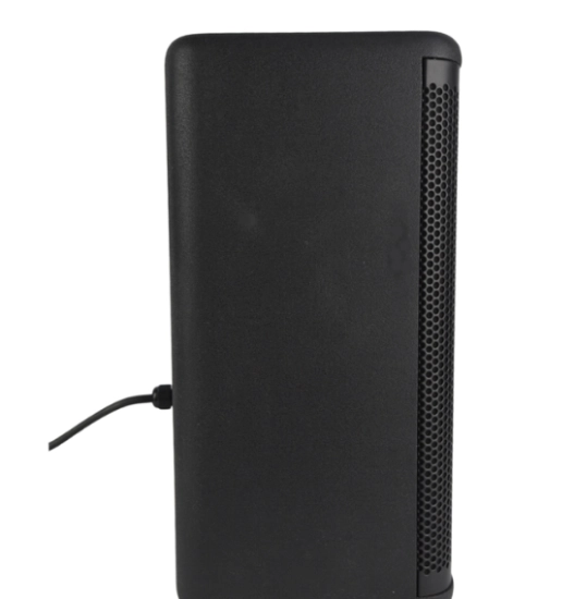 Enceinte passive IP54, LF 8 pouces+HF, 150W/8Ohms-60W/100V, noire