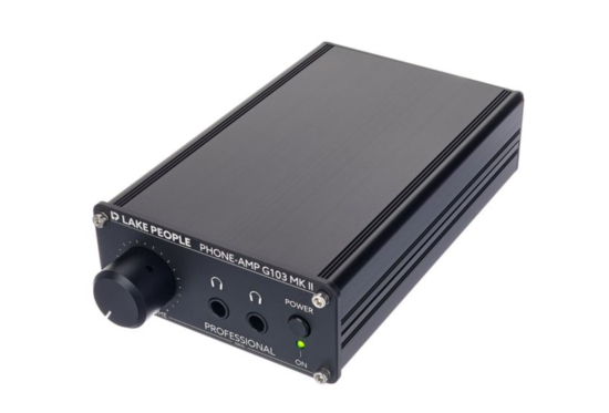Ampli casque stereo 2 casques, entrées symétriques XLR Lake People