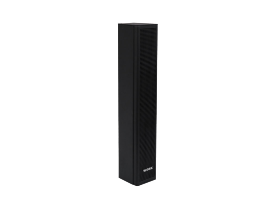 Colonne large bande 8x2,75 - 200W/8O IP65, noir - WORK UDA8