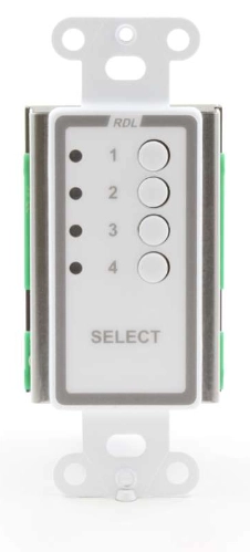 Plaque de contrôle de mélangeur audio - RDL D-RC4M