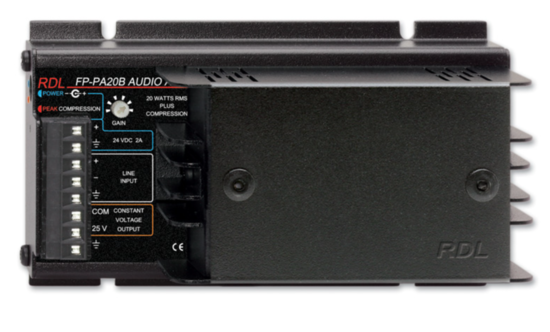 Amplificateur Audio Mono 20 W - RDL FP-PA20B