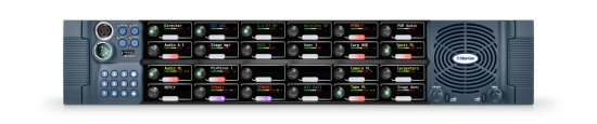 V-Series New Iris panel 2RU 24 Rotary XLR5 Clearcom