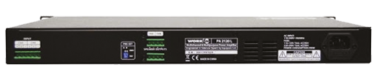 Amplificateur 2x120 W / 100 V - WORK PA2120L