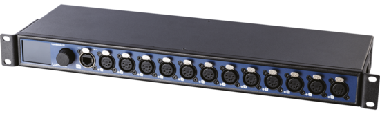 LumiNode 12 splitter 12 ports DMX 16 blocs de traitement  LU 01 00072