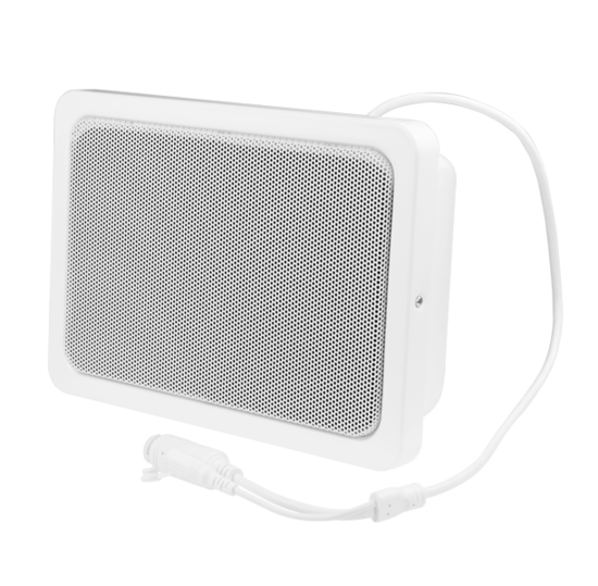 Enceinte saillie auto amplifiée Sys. SIP - 6W - 12V-2A - AM-ABT-W6S