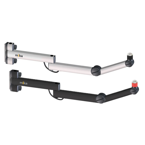 Bras support micro noir pour radio filmé + Led On-Air Yellowtec