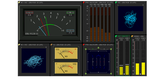 Licence bargraph premium, multi-correlateur, vecteursc, série TM, RTW