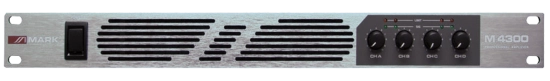 Amplificateur 4x400 W / 4 Ohms - 4x300 W / 8 Ohms - MARK M4300