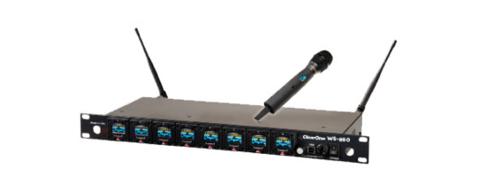 Pack Clearone 8 liaisons main