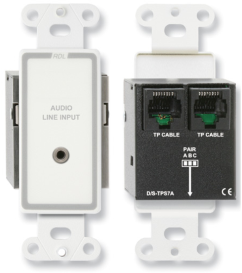 Plaque émetteur actif à 1 paire - RDL D-TPS7A