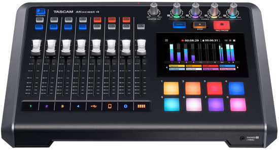 Mixer d'enregistrement de Podcast Tascam