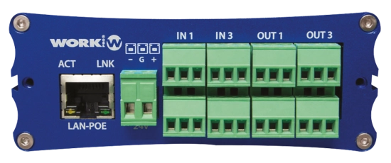 DSP 4 in 4 out réseau WorkCAD3 BlueLine - WORK WPE 44