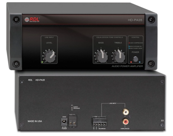 Amplificateur 35 W - RDL HD-PA35X