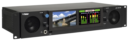 Moniteur 19 2U, 2 In 12G SDI SFP-SDIB, écran pour vidéo, Wohler