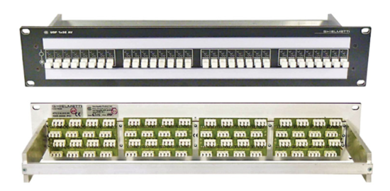USF1X32AV-3/2KP, Patch 32 voies 19 2U Ghielmetti