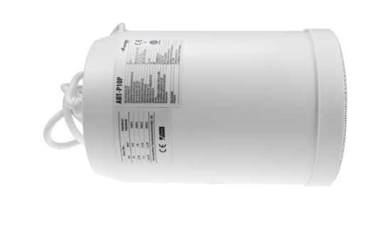 Projecteur de son suspendu ABS EN54-24, 10W/100V - AM-ABT-P10P