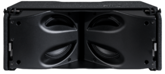 Line Array amplifié, 2 voies, 3000Wrms, dispersion H. 100° 