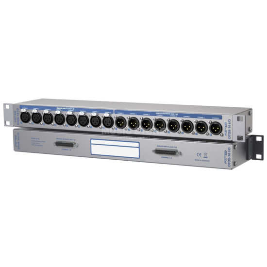NS Rack de connexions analogiques 8 XLR OUT to SUB-D25, 8 XLR IN to