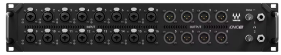 Rack de scène 16x12 + 2 x IO AES
