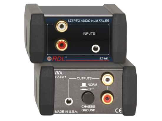 Isolateur Audio stereo - RDL EZ-HK1