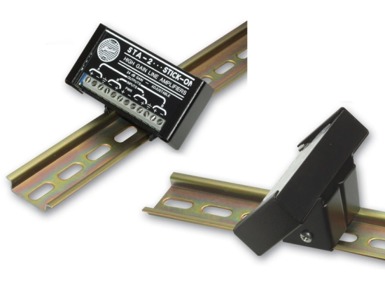 Montage STICK-ON sur rail DIN - RDL DRA-35S