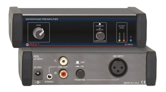 Préamplificateur microphone - RDL EZ-MPA1X