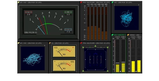 Licence bargraph premium, multi-correlateur, vecteursc, série TM, RTW