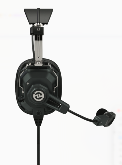 Combiné micro-casque 1 oreille avec ENC pour M1PRO et H1