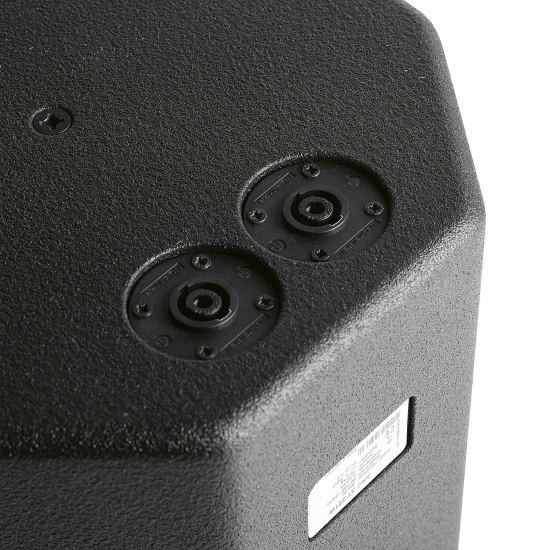 AT-221 Enceinte passive 10 pouces + 1 - 300W/8 60Hx40V - WR IP54- BK