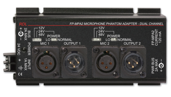 Double alimentation fantôme - RDL FP-MPA2