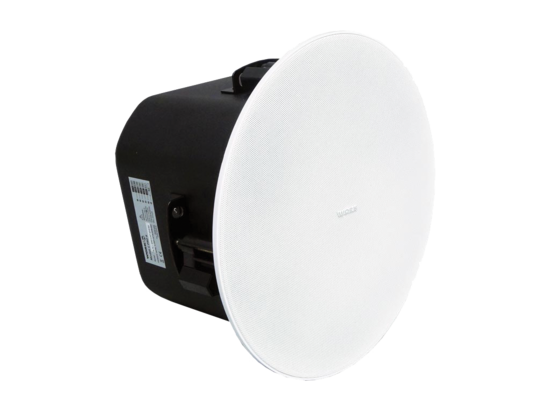 Plafonnier 2 voies, LF 6,5 pouces + tweeter, 30 W/8 Ohms-100 V, blanc