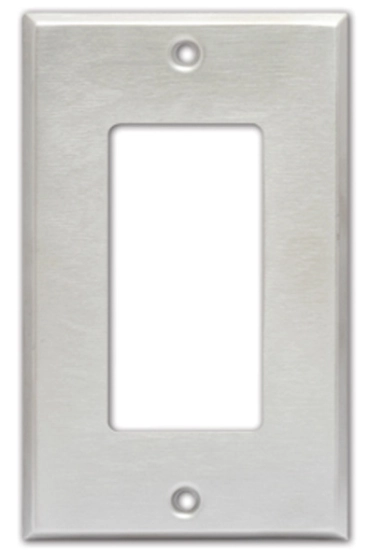 Couvercle enjoliveur un poste aluminium - RDL CP-1S