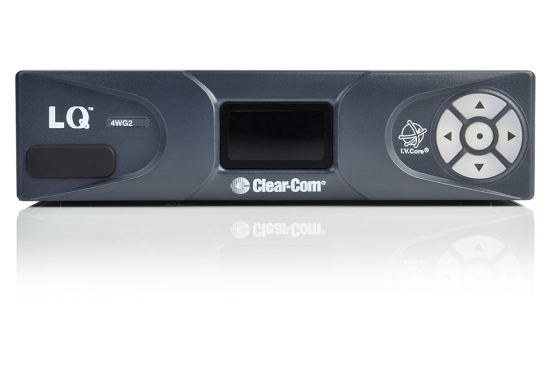 Interface audio sur IP 2 canaux 4 Fils  avec GPIO - ClearCom LQ-4WG2