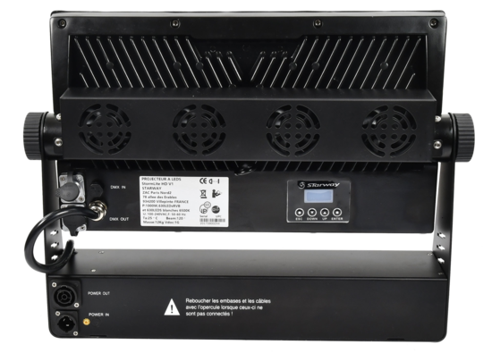STORMLITE HD V2 - 630 LEDs RGBW IP65 - Volets inclus