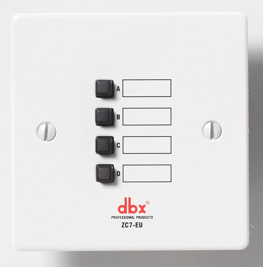 ZC7EU - Platine murale annonce (x4) pour Zone Pro et DR