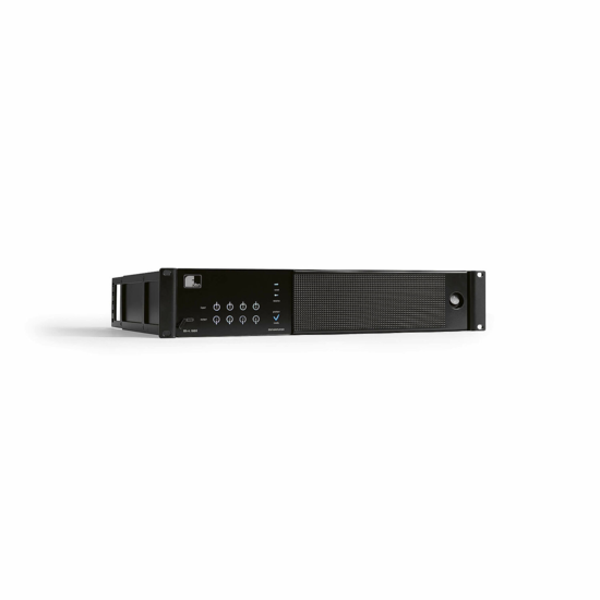 DI-4.1000 Ampli 4x1000W/4ohms, Connectique Euroblock, DANTE/AES/EBU
