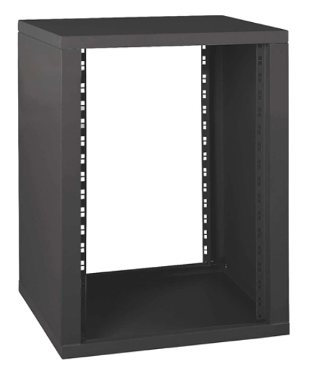 Baie d'installation nue, 19 pouces / 16U, profondeur utile 350 mm