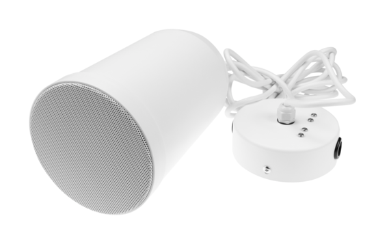 Projecteur de son suspendu ABS EN54-24, 10W/100V - AM-ABT-P10P