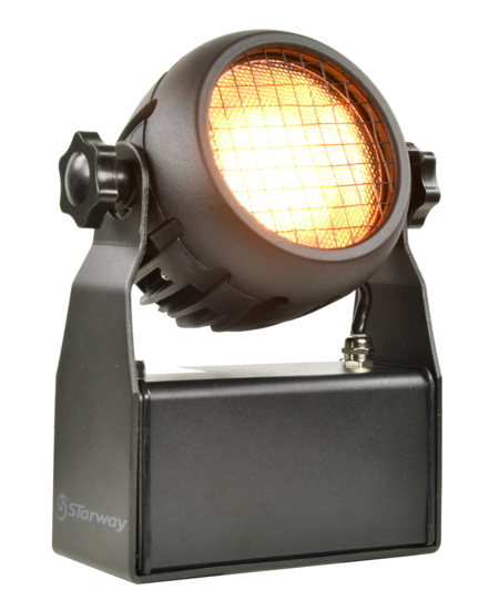 FLOODLITE 650 - BLINDER 1 COB 120W CONNECTEUR SECTEUR + DMX INCLUS