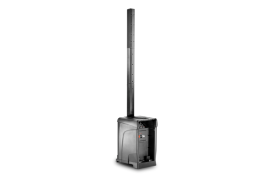 NS Système amplifié portable - boomer 10P- console de mixage 6 voies 