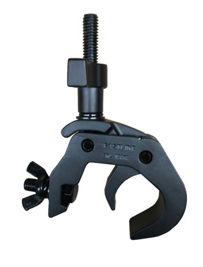 CROCHET NOIR CHARGE NOMINALE 150KG TUBE 38MM A 51MM M12 