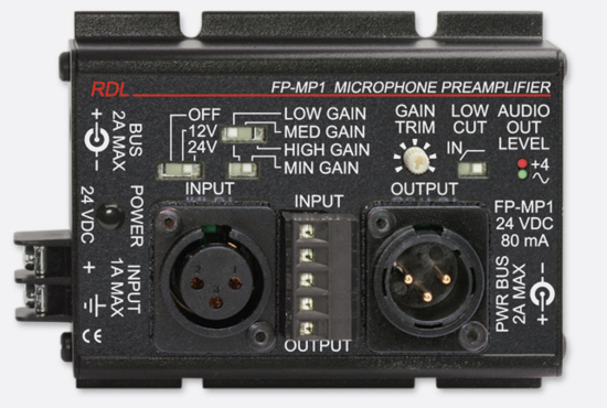 Préamplificateur microphone - RDL FP-MP1