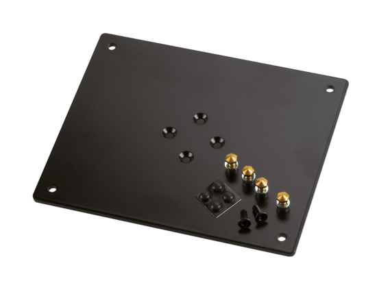 Plaque de montage pour moniteur audio 240x200mm