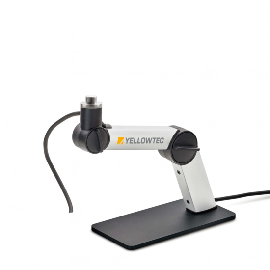 Support micro de table Alu avec connecteur XLR - Yellowtec