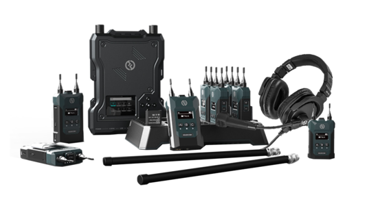 Pack intercom 8 beltpacks casque DH SOLIDCOM-M1-8B-DH