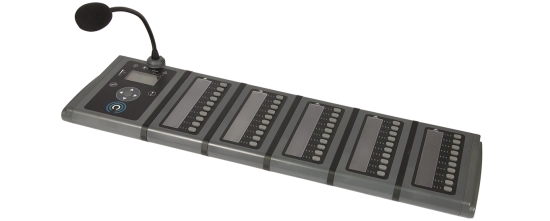 Microphone d'annonce col de cygne + 50 sélections, IP